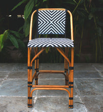 Load image into Gallery viewer, Maze Polymer & Cane Barstool
