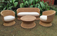 Load image into Gallery viewer, Zani Cane Sofa | 5 Seater with Table