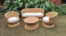 Load image into Gallery viewer, Zani Cane Sofa | 5 Seater with Table