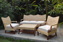 Load image into Gallery viewer, Lisbon Cane Sofa | 5 Seater with Table
