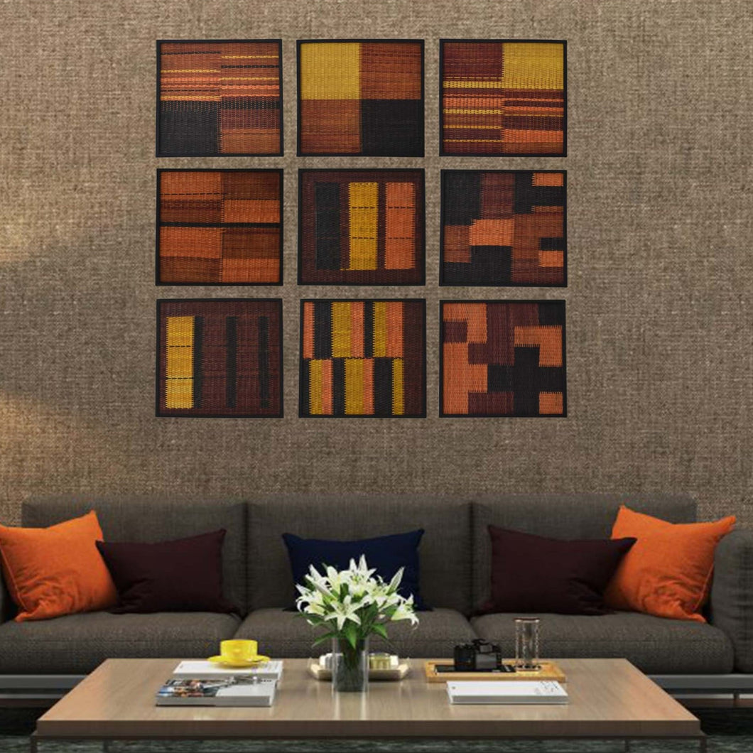 Abstract Bamboo Wall art| Singles