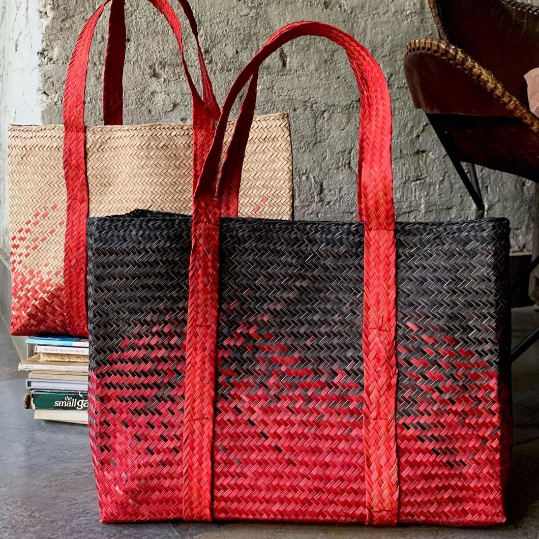 Ombre Eco Bags | Red
