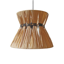 Load image into Gallery viewer, Rafia Grass Pendant Lampshade
