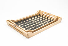 Load image into Gallery viewer, Kyoto Tray | Light teak &amp; Bamboo
