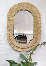Load image into Gallery viewer, Natural Fiber Mirror Frame | 40x 28&#39;&#39;
