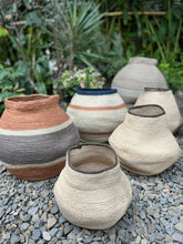 Load image into Gallery viewer, Collectible Set of 3 Jute Pots | KNS 004
