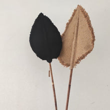 Load image into Gallery viewer, Leaf Shaped Jute Decor
